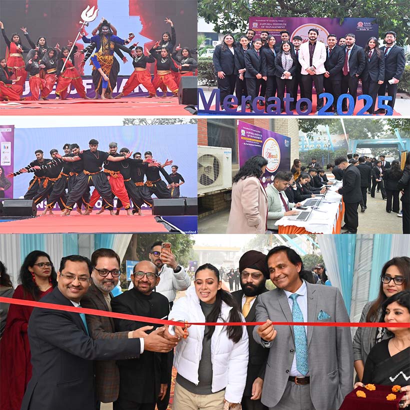 Grand Celebration of ‘Mercato: The Fiesta 2025’ at Jaipuria Institute