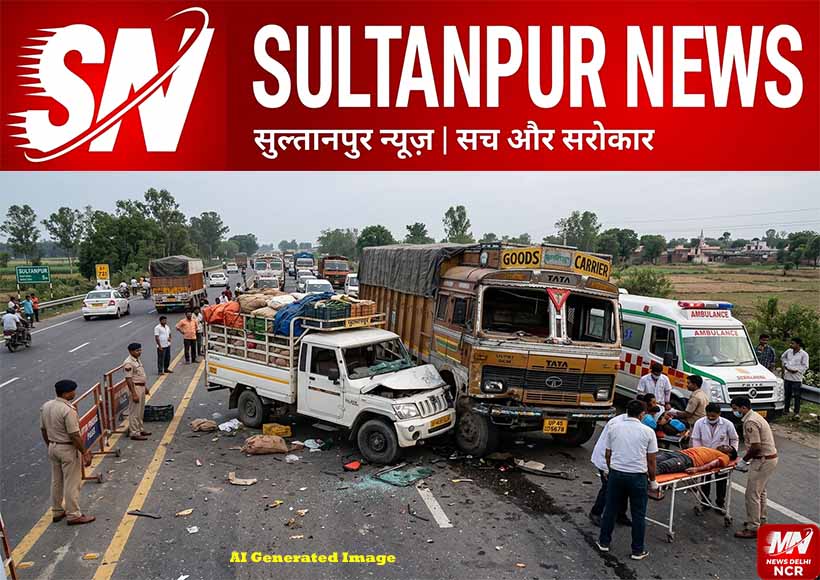 sultanpur-pickup-collides-with-dcm-truck-three-injured