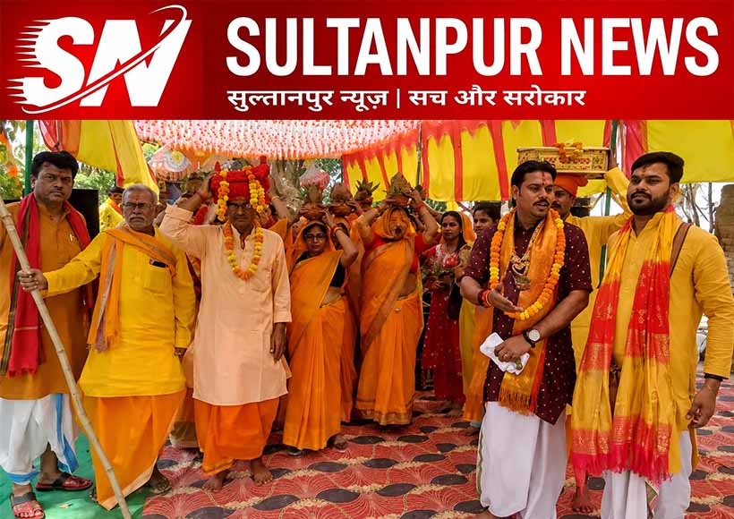 srimad-bhagwat-katha-kalash-yatra-pandeypur-gaura-sultanpur