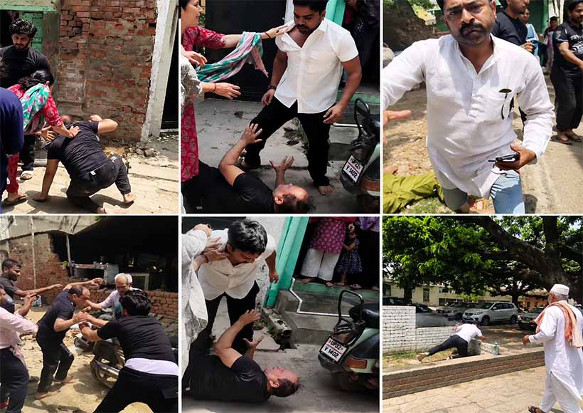 sultanpur-jamal-gate-land-dispute-sp-leader-manu-assault-allegation