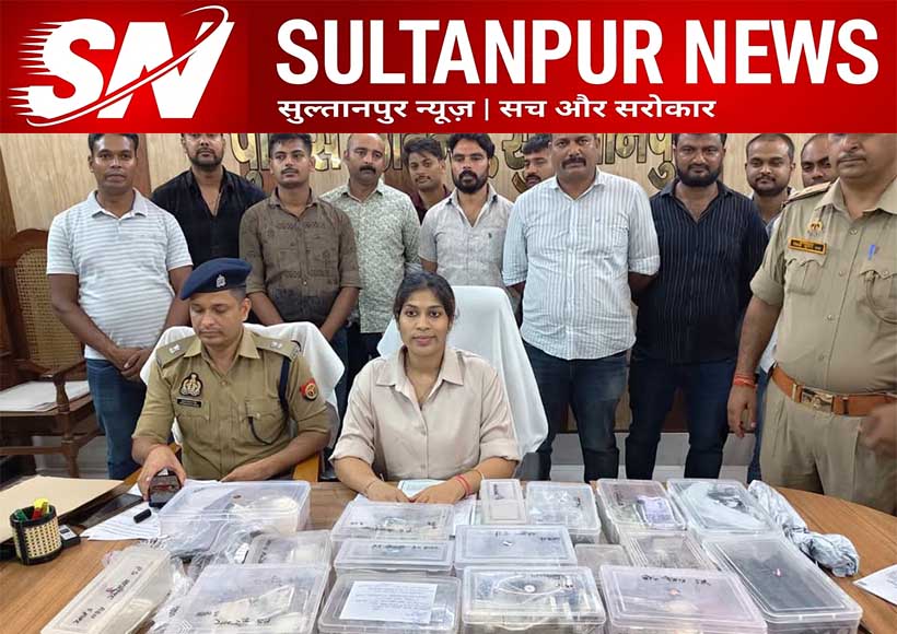 sultanpur-police-arrest-inter-district-thief-gang-50000-reward-criminal-aniket-chauhan